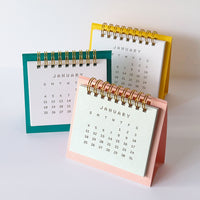 2026 Letterpress Desktop Calendar