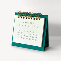 2026 Letterpress Desktop Calendar