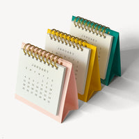 2026 Letterpress Desktop Calendar