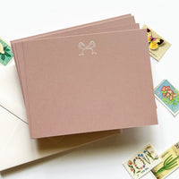 Ribbon Note Card Set