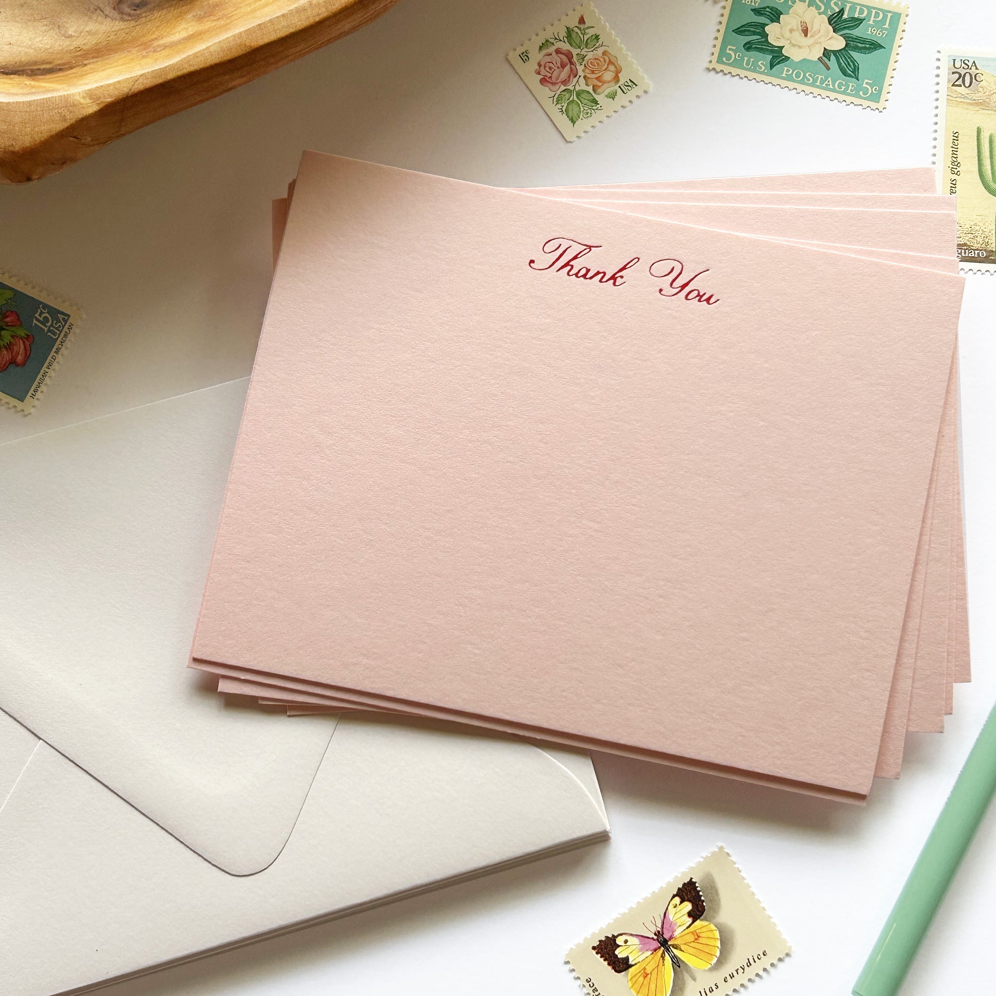 Thank You Card Set - Script – Decoylab Design Studio