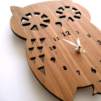 Buddy Owl Wall Clock