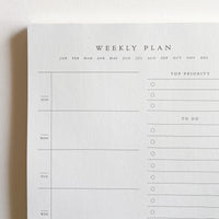 Weekly Planner Notepad