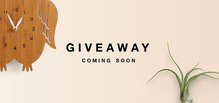 Giveaways are coming back!
