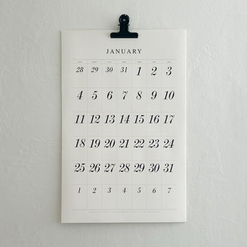 2026 Wall Calendar Classic