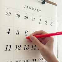 2026 Wall Calendar Classic