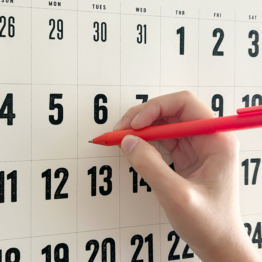 2026 Wall Calendar Original