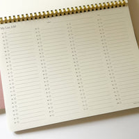 2027 Monthly Planner Dated