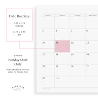 2027 - 2028 Monthly Planner Dated