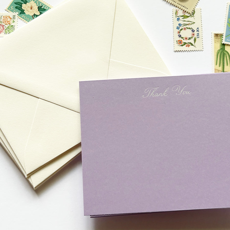 Thank You Card Set - Script