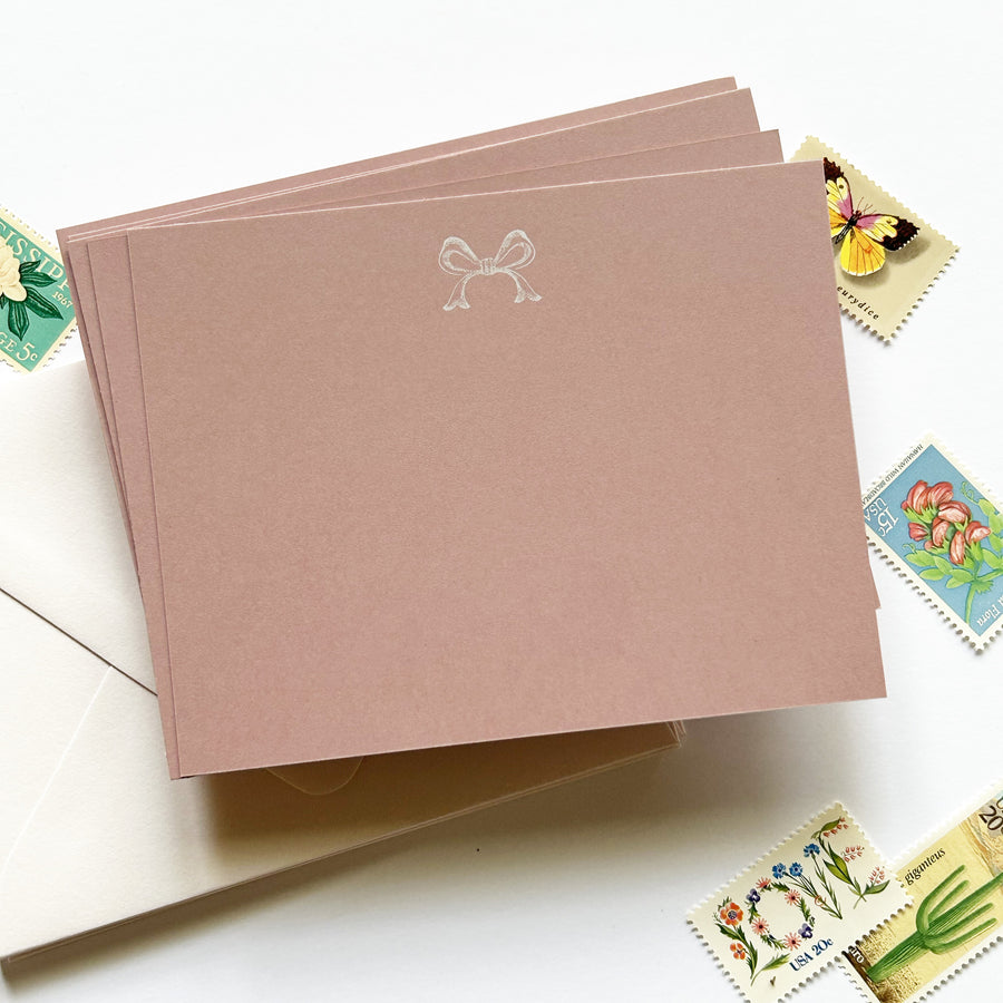 Ribbon Note Card Set