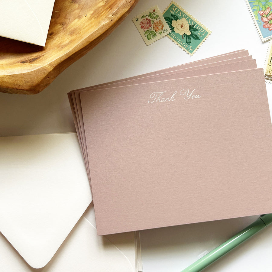 Thank You Card Set - Script