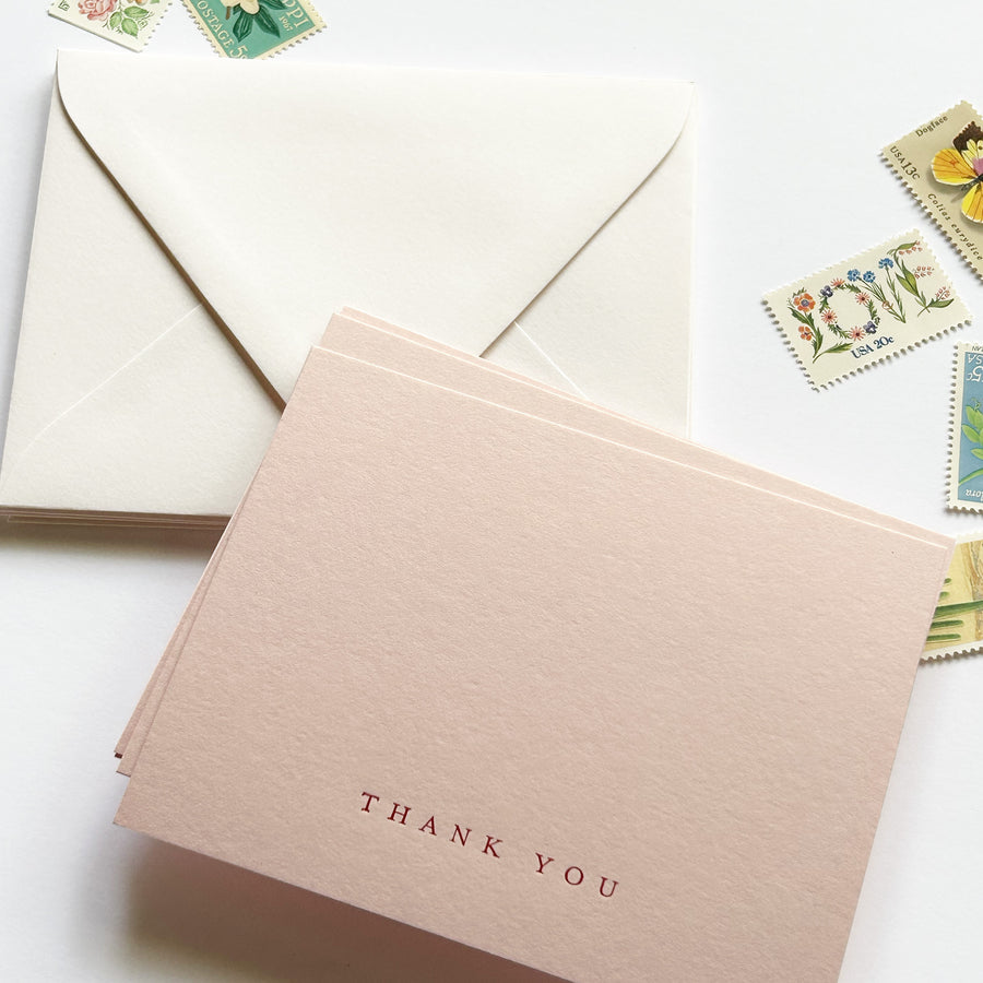 Thank You Card Set - Serif