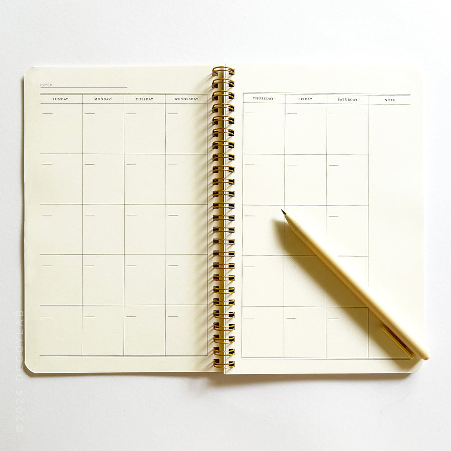 Small Monthly Planner