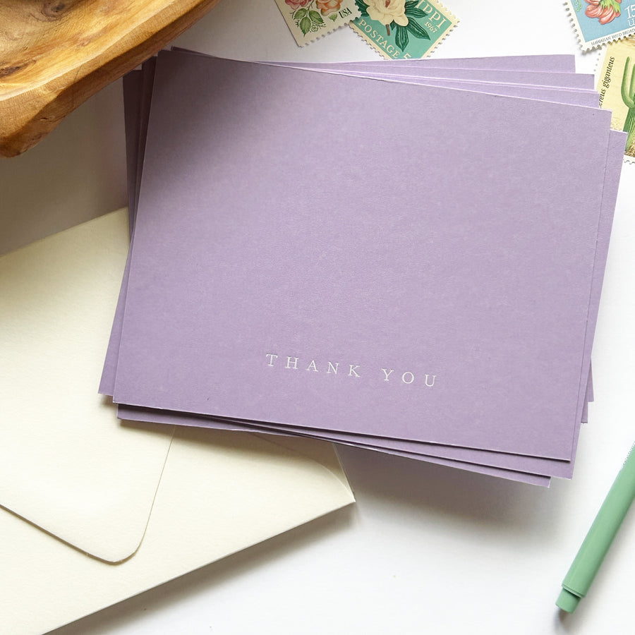 Thank You Card Set - Serif