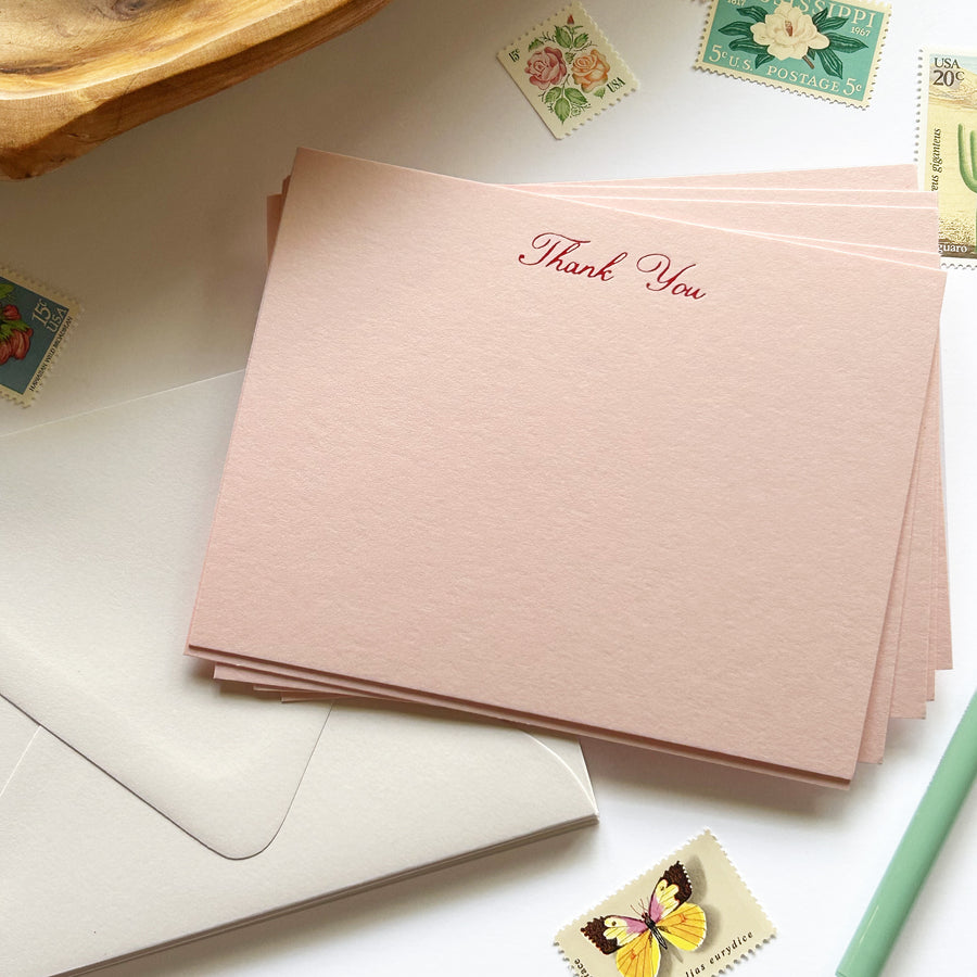 Thank You Card Set - Script