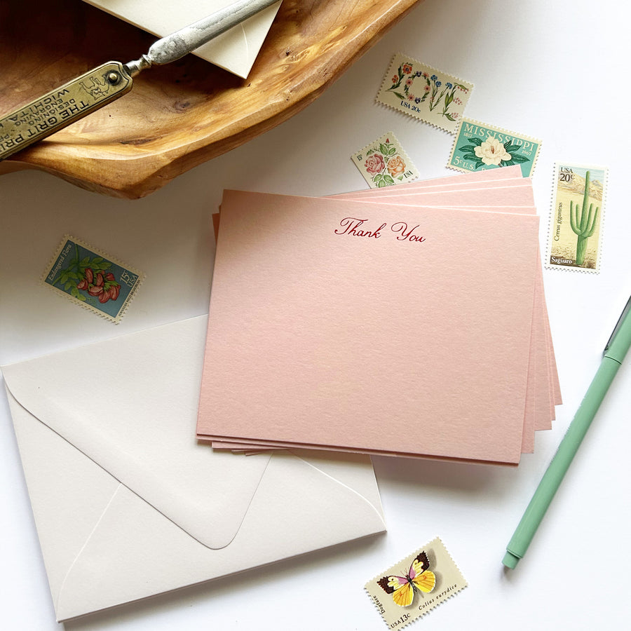 Thank You Card Set - Script