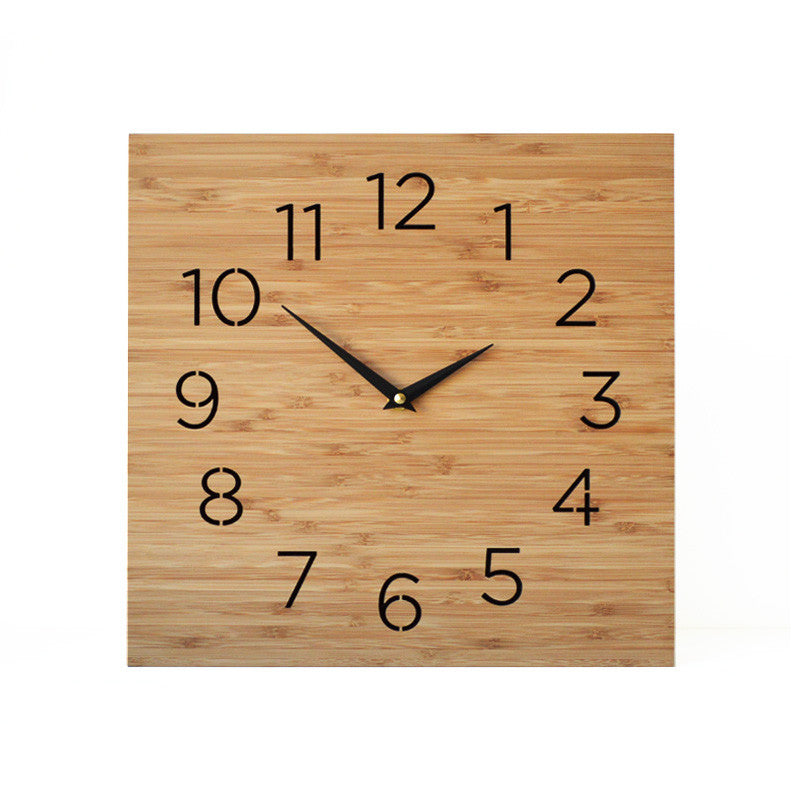 Modern Box Clock 12 inches