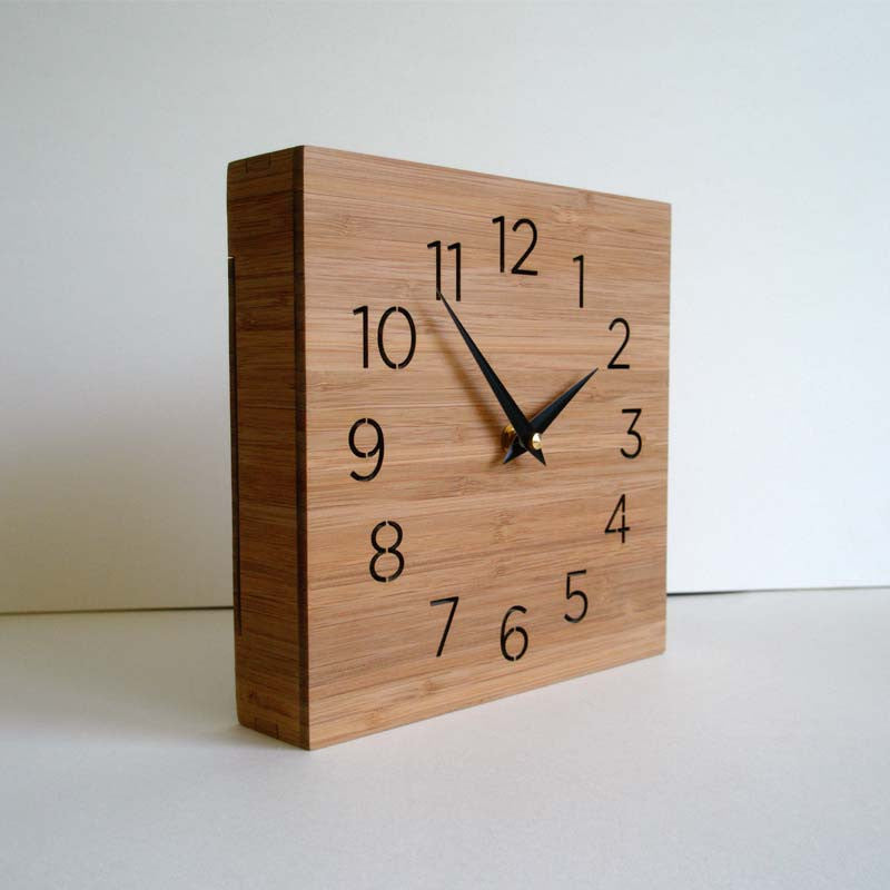 Modern Box Clock – Decoylab Design Studio