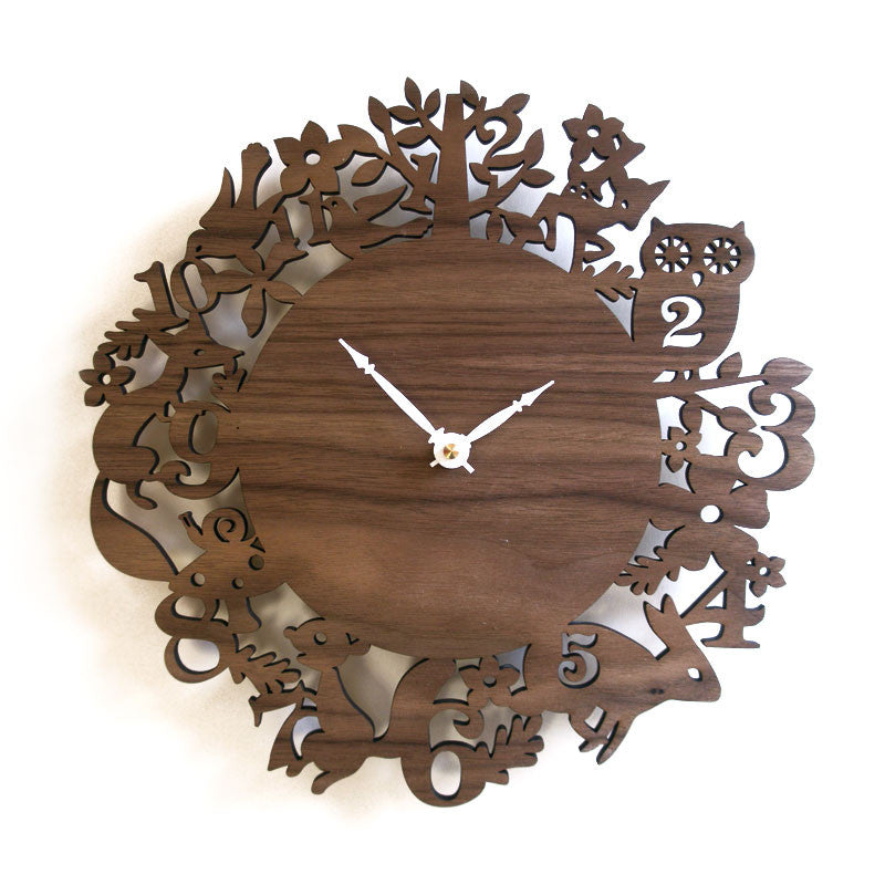 Forest Animal Clock