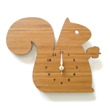Squirrel Wall Clock Large