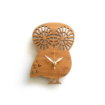Owl Wall Clock Small