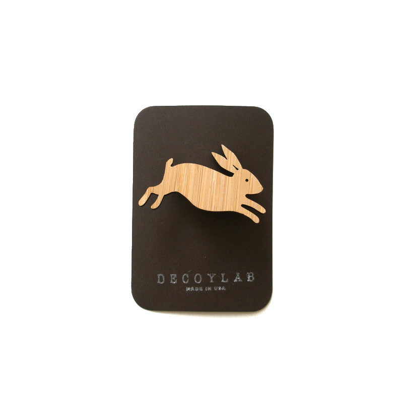 Rabbit Brooch