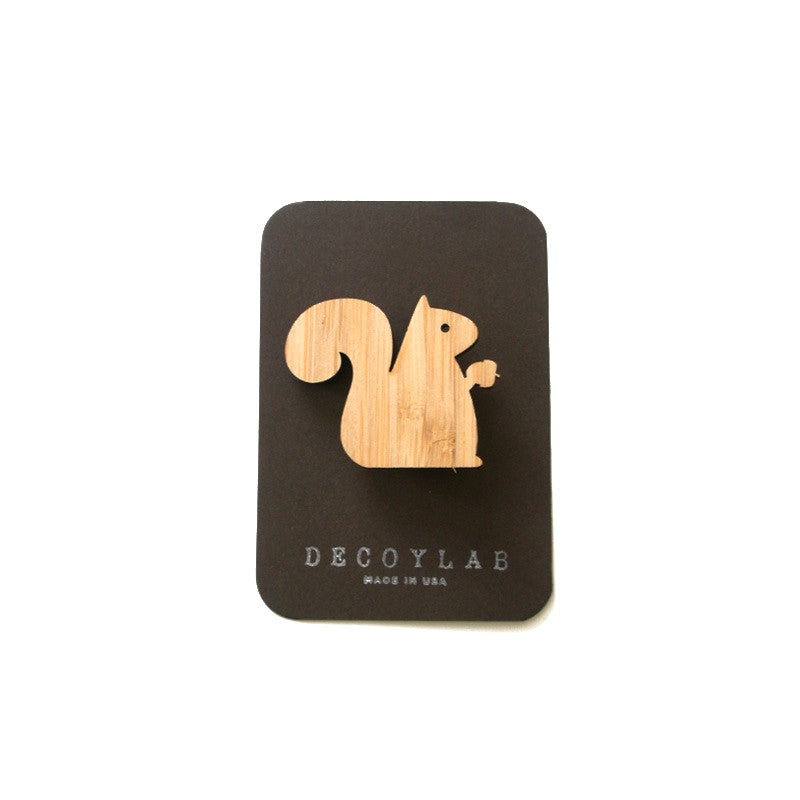 Squirrel Brooch